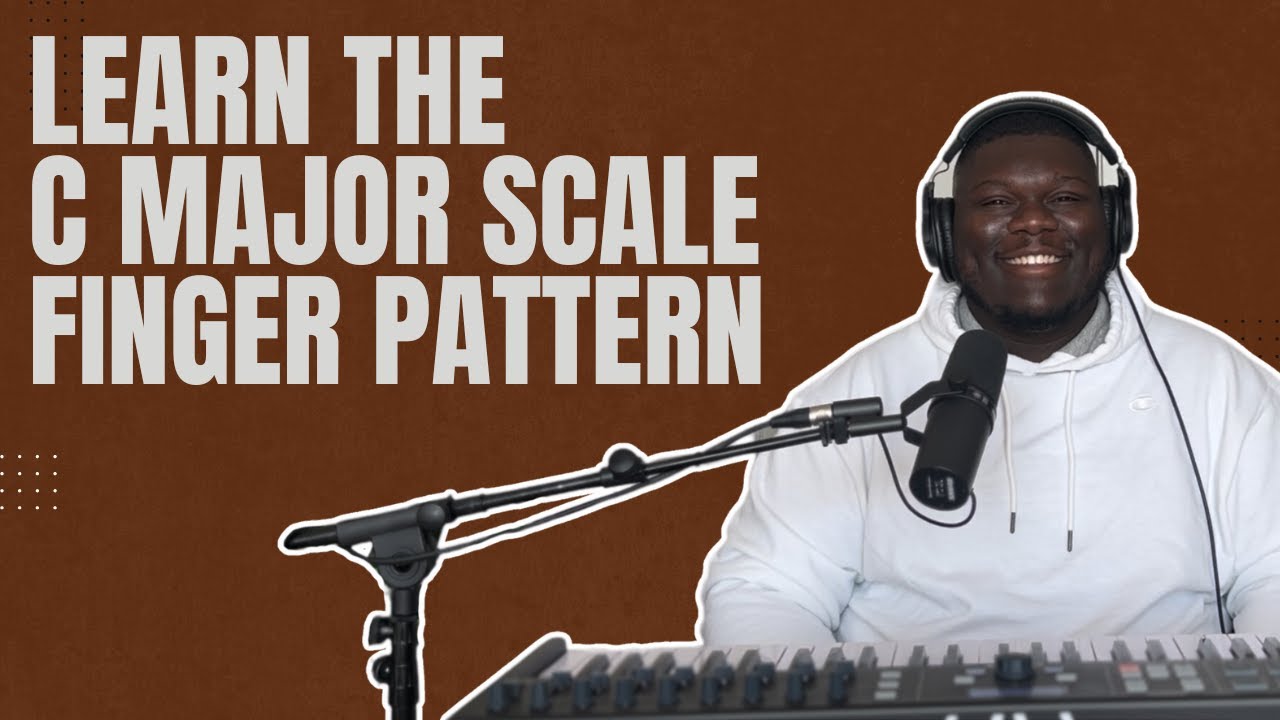 C Major Scale Finger Pattern