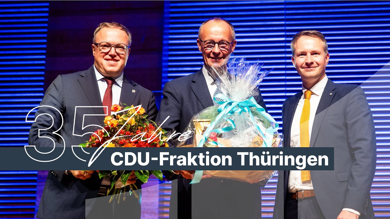 35 Jahre CDU-Fraktion im Thüringer Landtag.