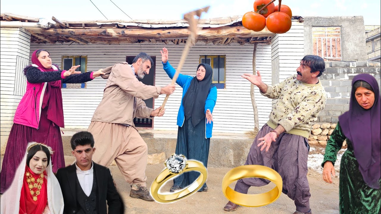 Shocking: Traditional Iranian DOOD wedding turns into family nightmare during blizzard! ❄️