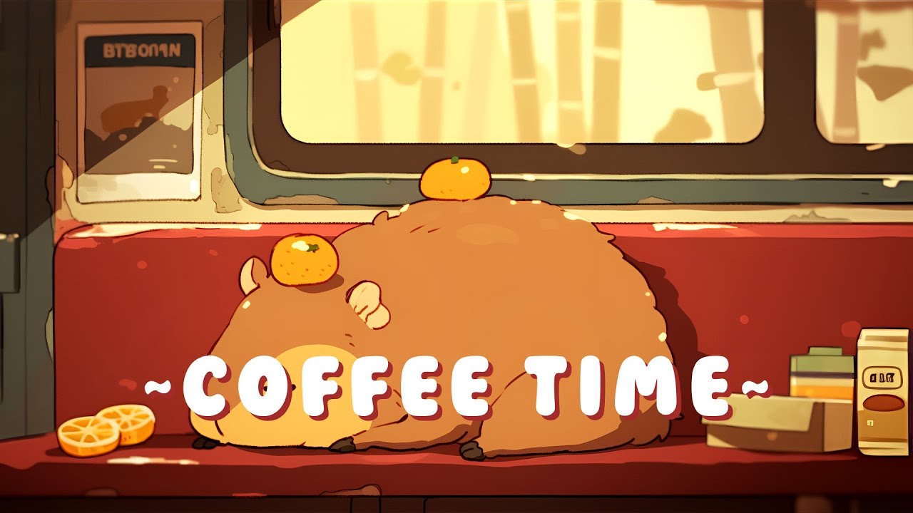 Capybara Lofi Music Station - Peaceful Music for Your Soul ~ Sweet Dreams ~ 🦫 🎵 ✨ | Focus Helper