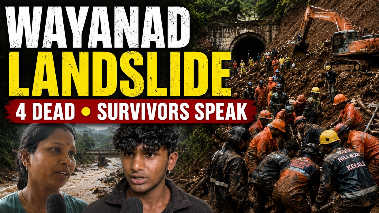 Wayanad Landslide: Survivors Recall Horror as Rescue Teams Search for Trapped Workers | Kerala News
