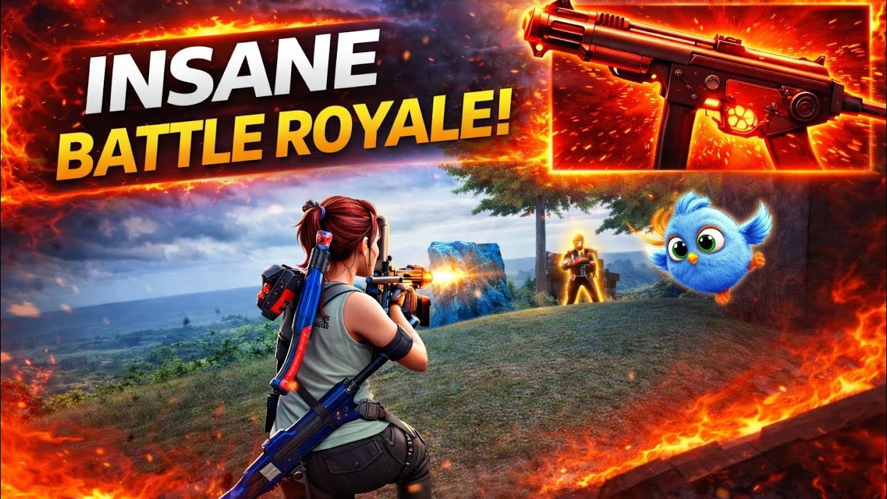 Insane Battle Royale Match | Free fire Gameplay #1