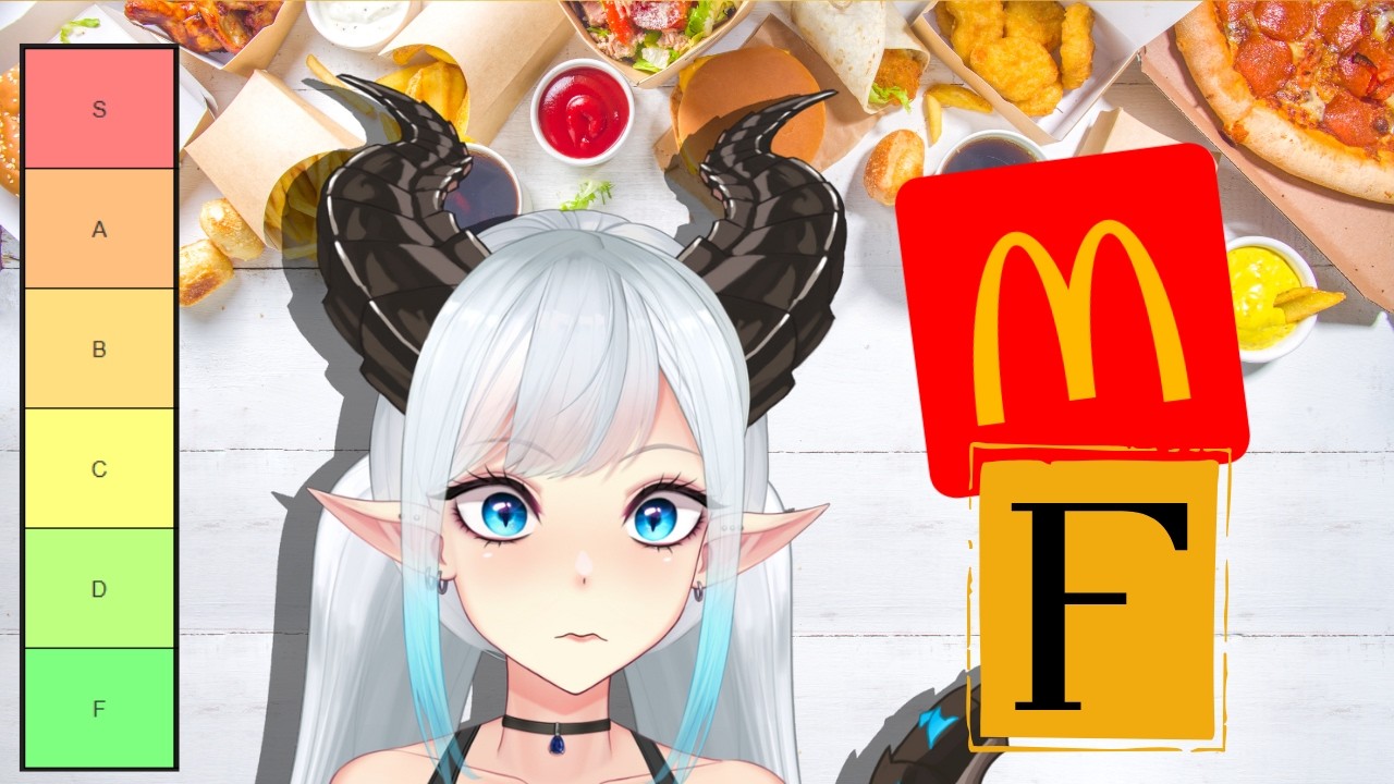 VTuber ranks EVERY Fast Food chain