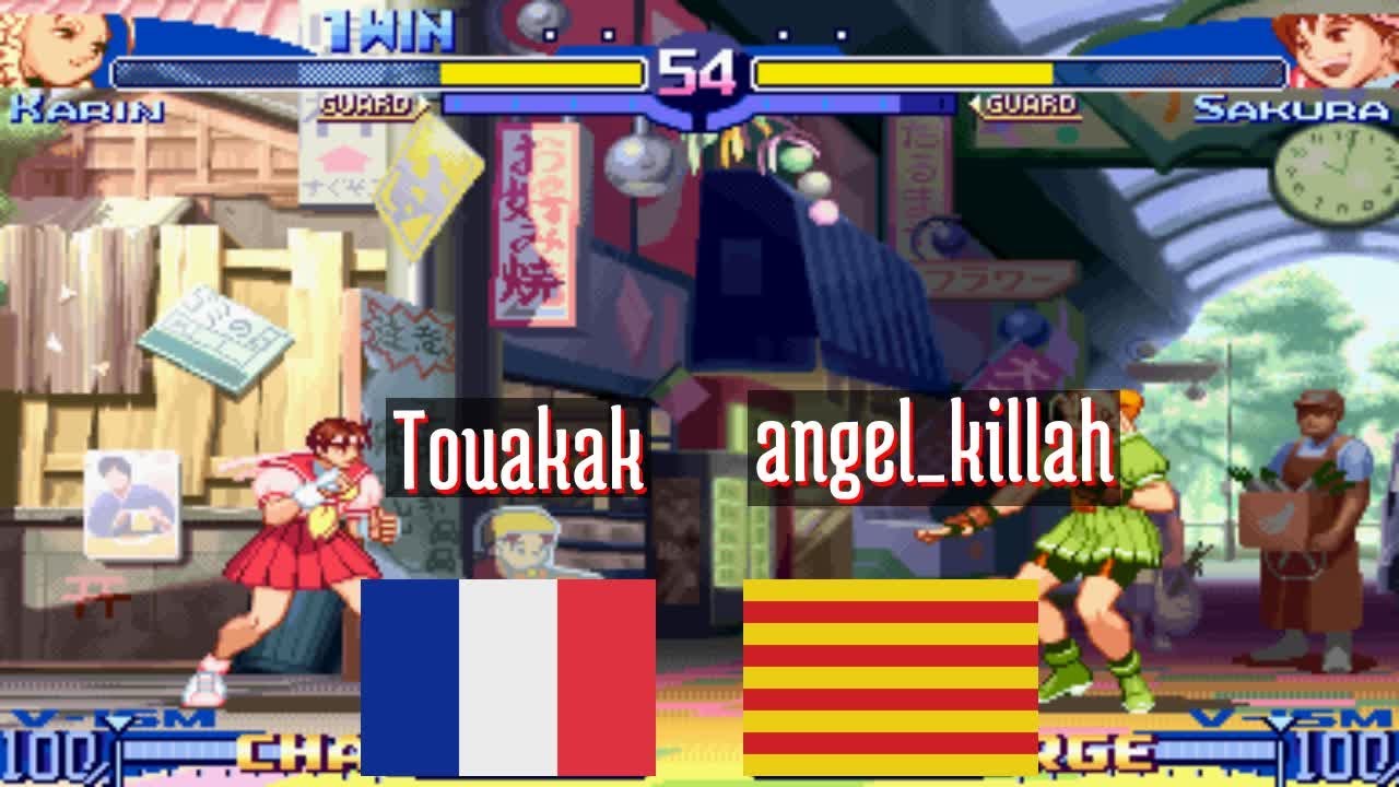 @sfa3: Touakak (FR) vs angel_killah (CATALONIA) [Street Fighter Alpha 3 Fightcade] Mar 26