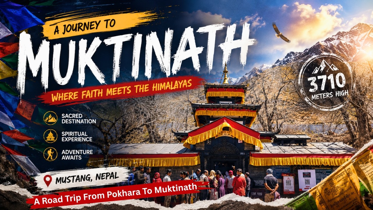 Muktinath Temple Darshan | Road Trip From Pokhara To Muktinath | Jomsom To Muktinath Dham | Nepal |