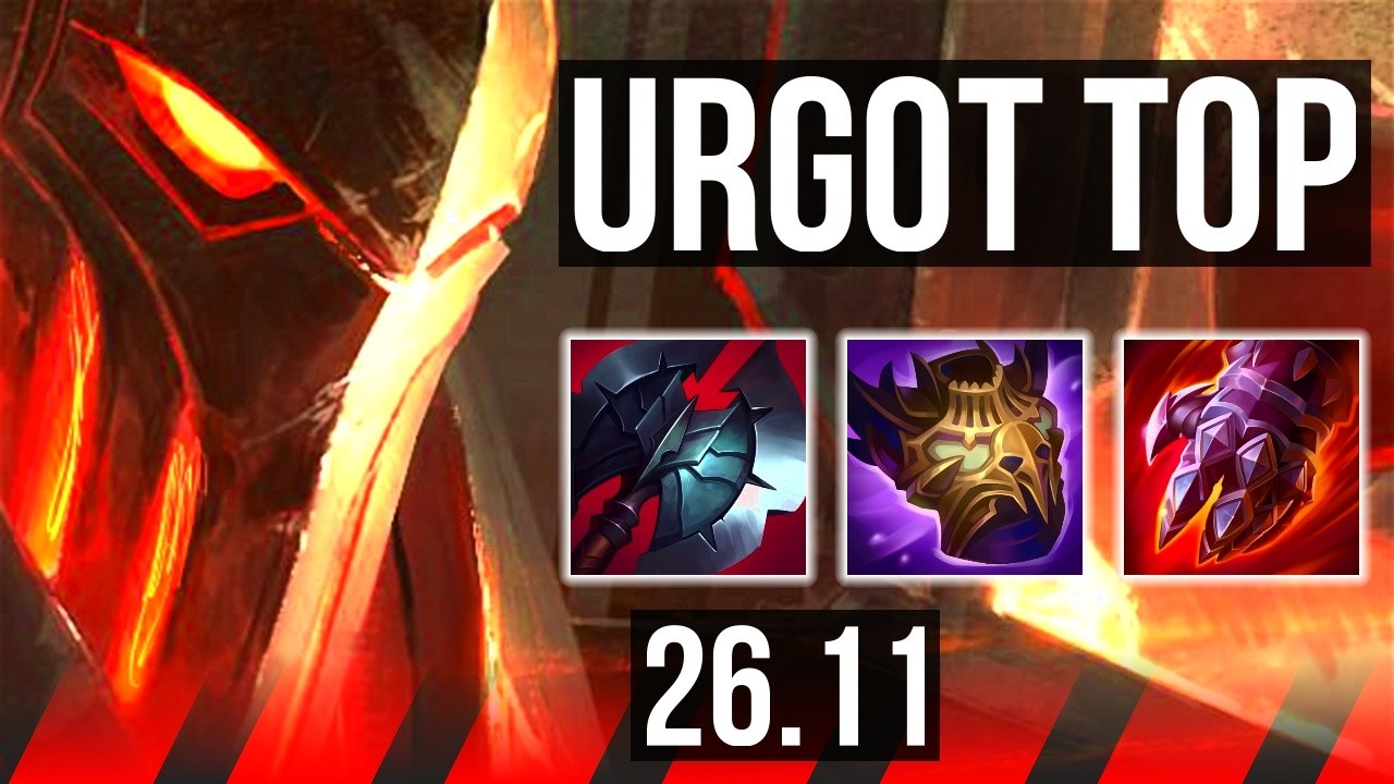 URGOT vs SETT (TOP) | 48K damage | EUW Master | 26.11