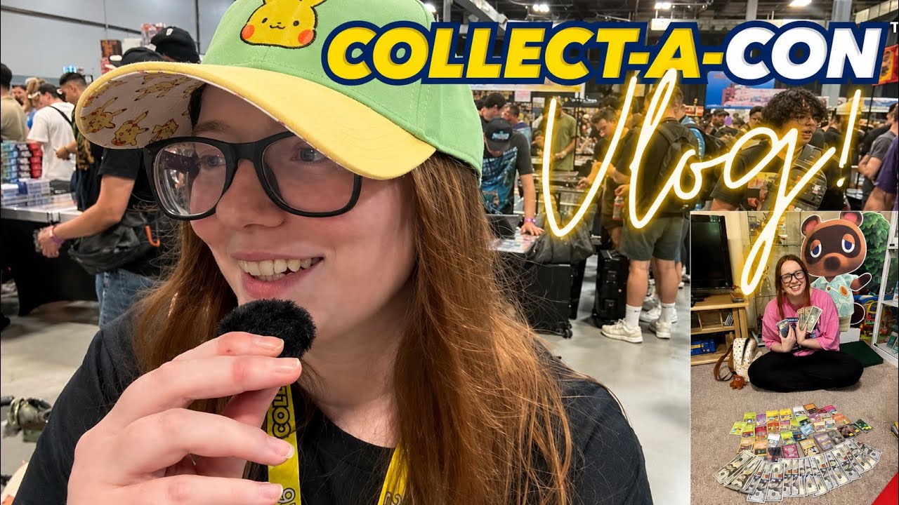 Охота за картами Pokemon на Collect-A-Con! (влог с Collect-A-Con)
