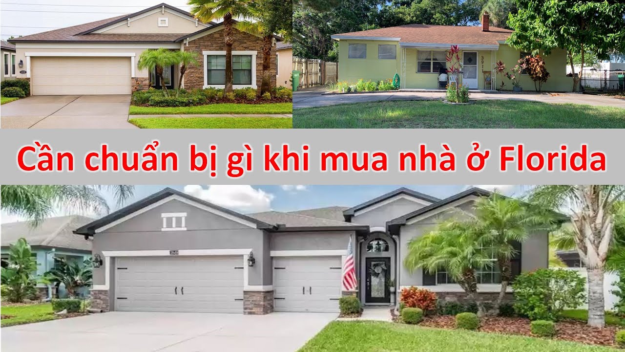 Cần chuẩn bị gì khi muốn mua nhà ở Florida (Vlog 269 - trả lời thắc mắc về Nhà cửa Mỹ)