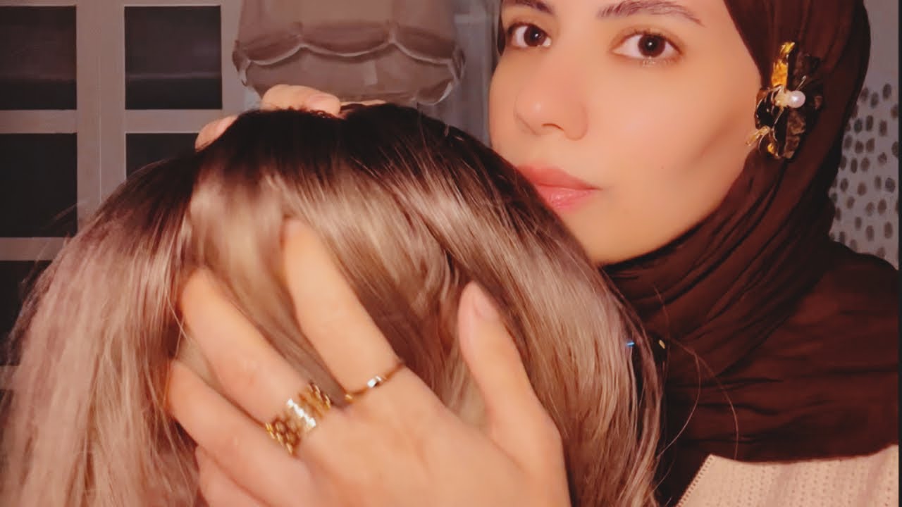 ASMR💇🏻‍♀️موعد مع الستايلست🌟تظبيط لبس🧣ميكاب💄شعر