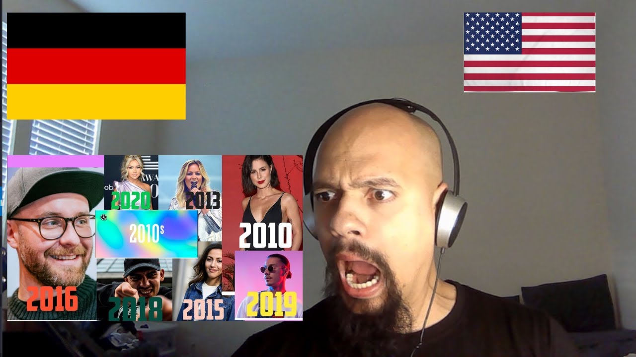 American Reacts To Most Popular German Song Each Month since January 2010