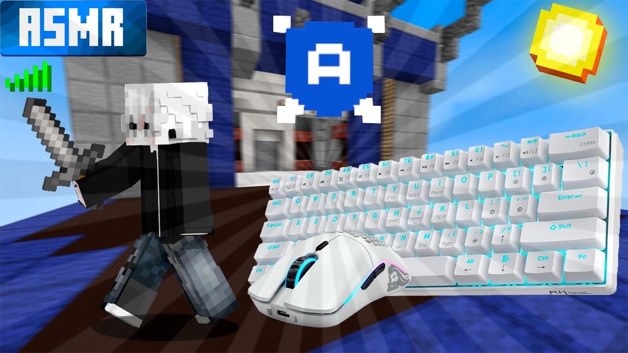 BedWars ASMR Keyboards & Mouse | AgeraPVP.club