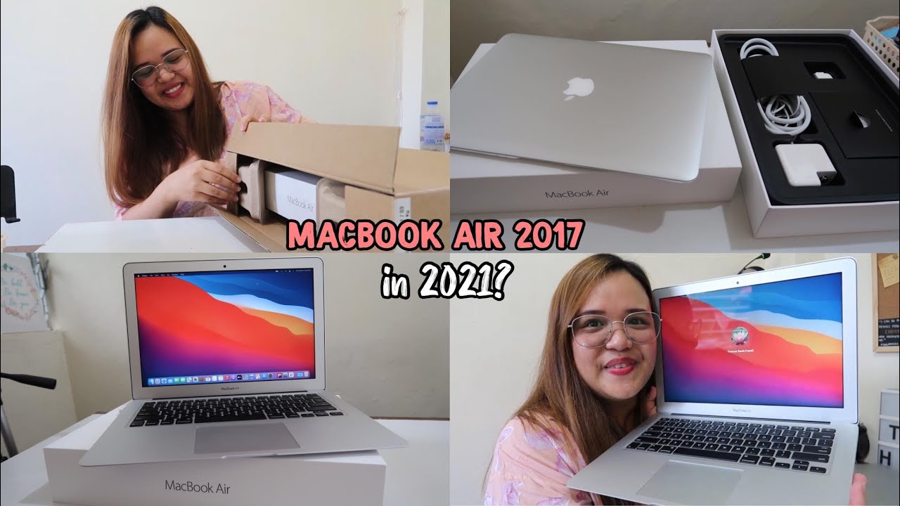 MACBOOK AIR 2017 UNBOXING | Is it still worth it in 2021? ♥️