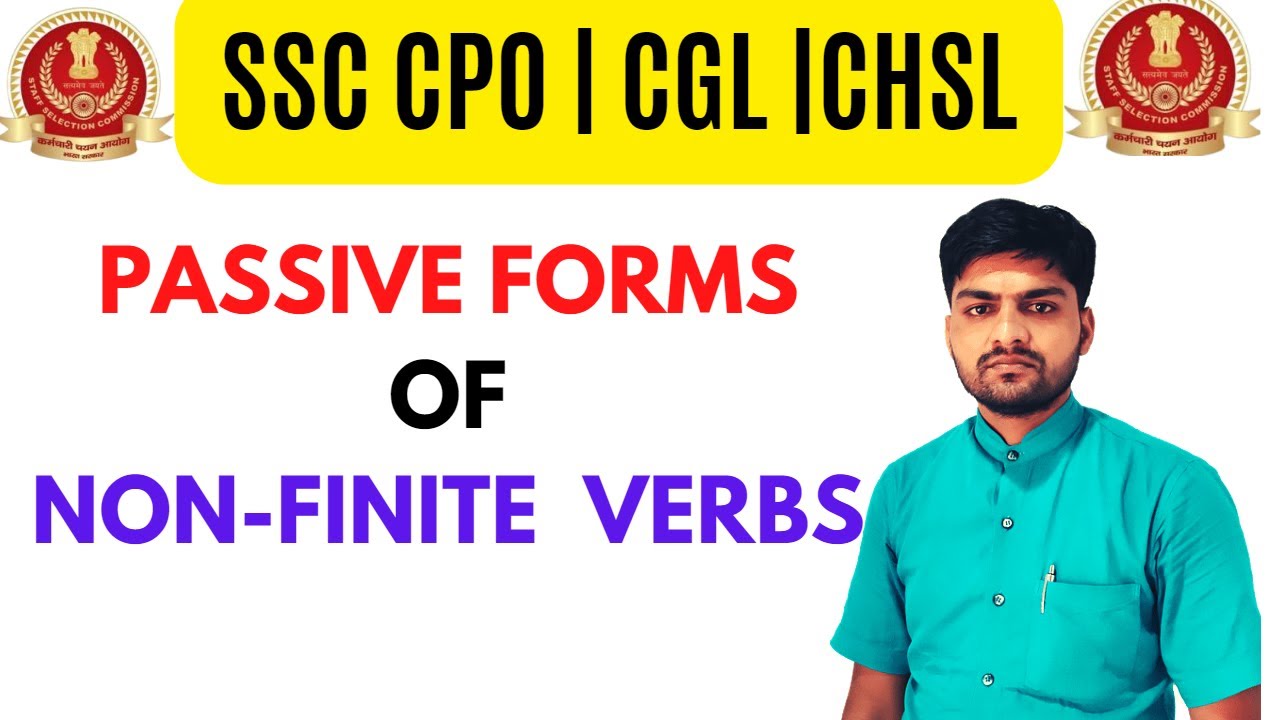 NON-FINITE VERBS WITH PASSIVE VOICE