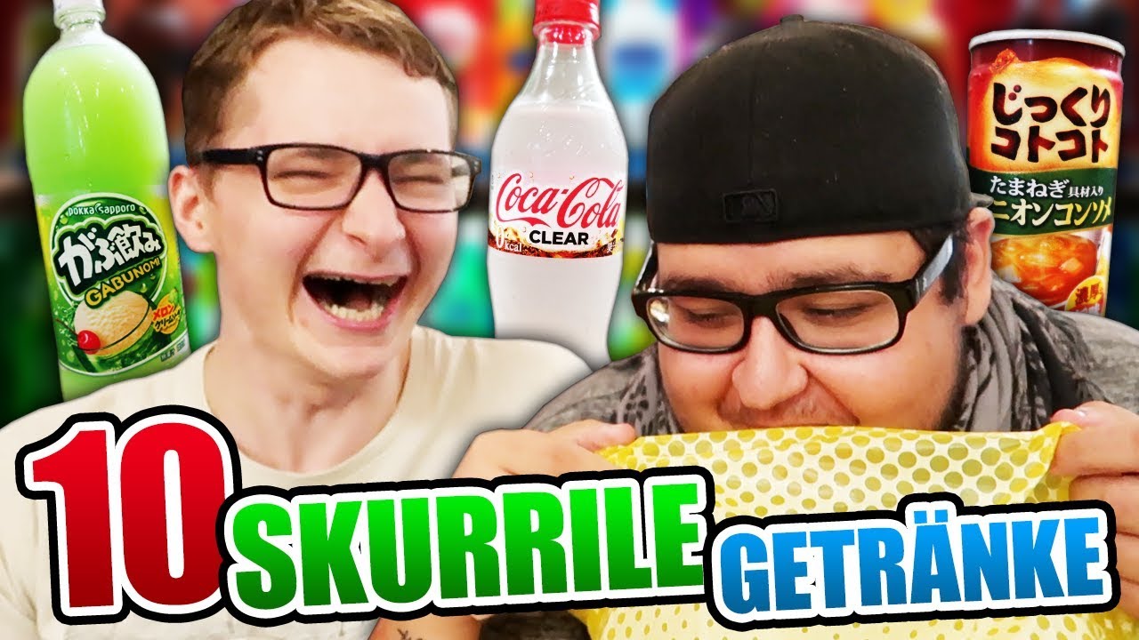 Wir probieren 10 SKURRILE Getränke aus JAPAN! | TheNinjaSpooky