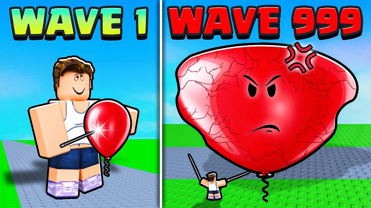 I Popped The STRONGEST BALLOON in Roblox Pop a Balloon!