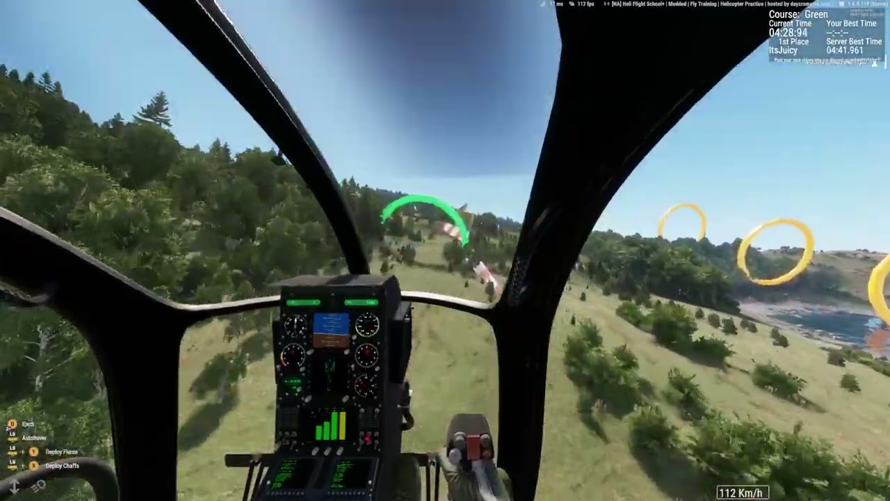 Arma Reforger Heli Flight School Green Course Advanced Certifcation Complete FAiLSEED