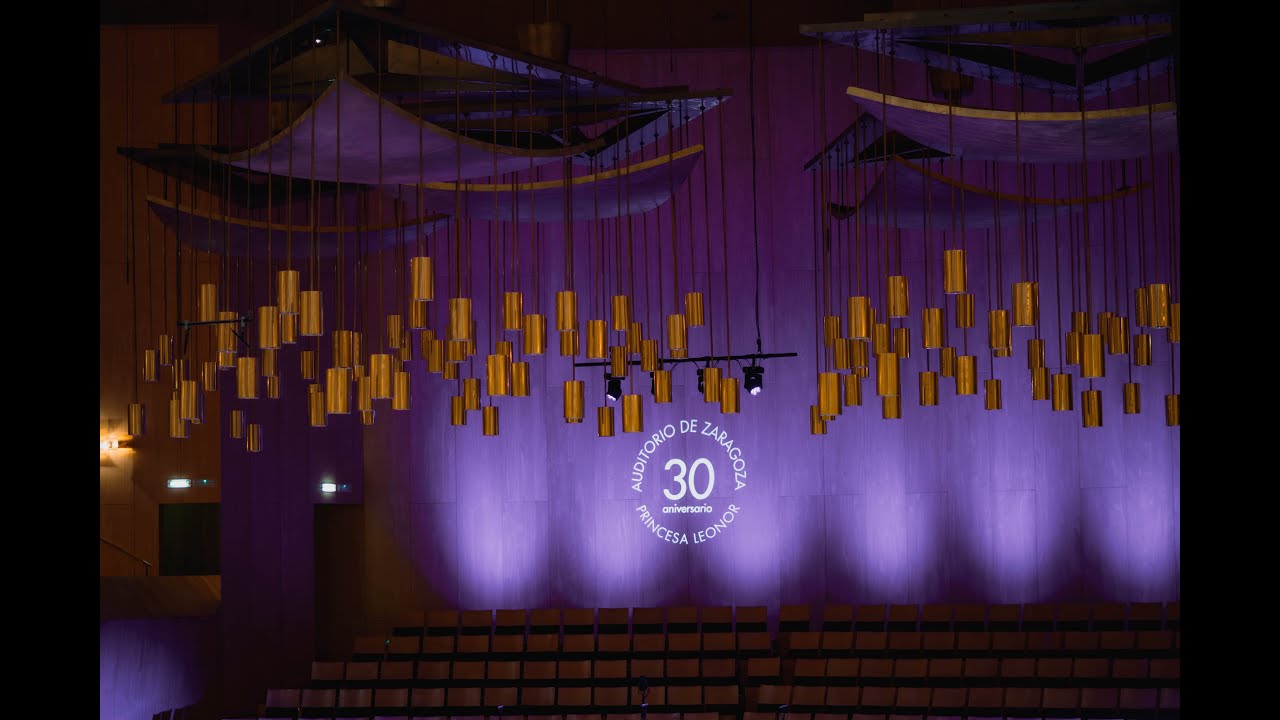 Un recorrido por los 30 años de historia del Auditorio de Zaragoza