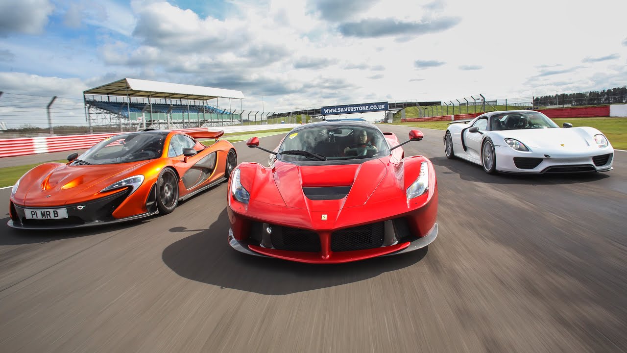Timed Laps Before Top Gear: P1 vs LaFerrari vs 918 Spyder at Silverstone | Supercar Driver