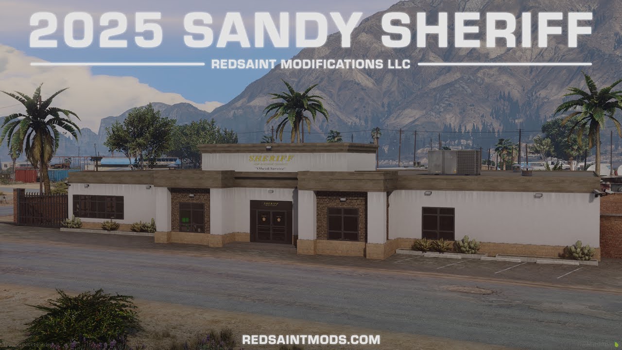 [MLO] 2025 Sandy Sheriff Station | GTA5 Showcase