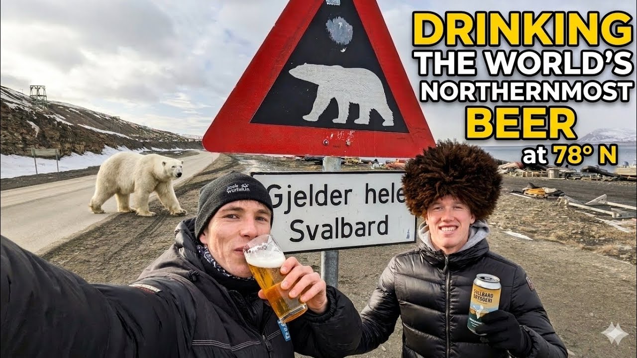 24 Hours in the World's Northernmost Town (Sun Never Sets!)