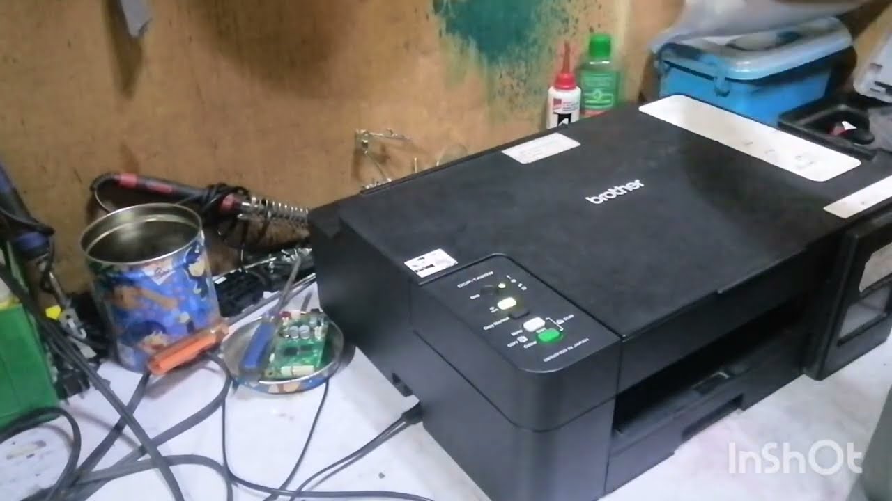 How to replace motherboard brother t420w (issue..no power)