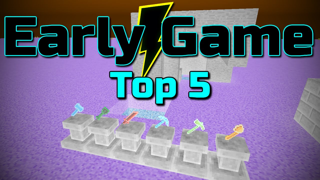 Top Early Game Tools ~ Modded Minecraft Early Game Tips!