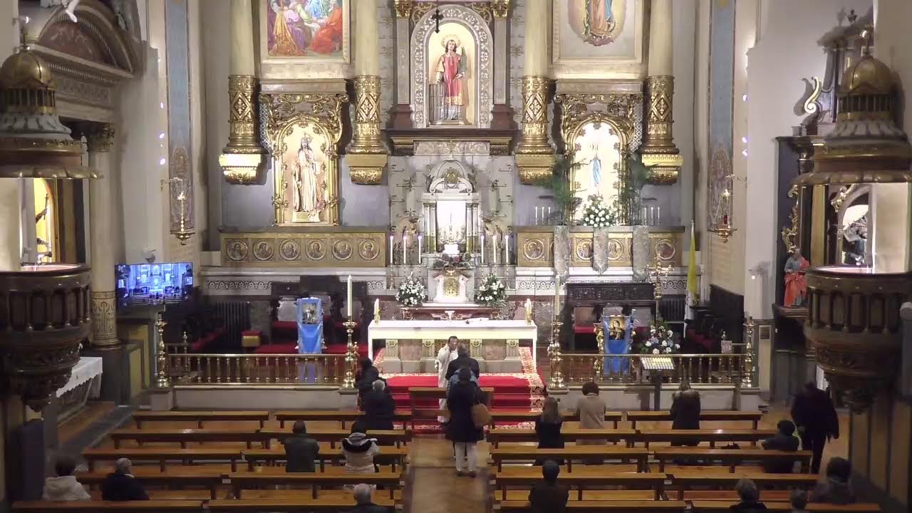 MISA DEL ALBA DE 8:30 a.m. MIÉRCOLES. BIENAVENTURADA VIRGEN MARÍA DE LOURDES