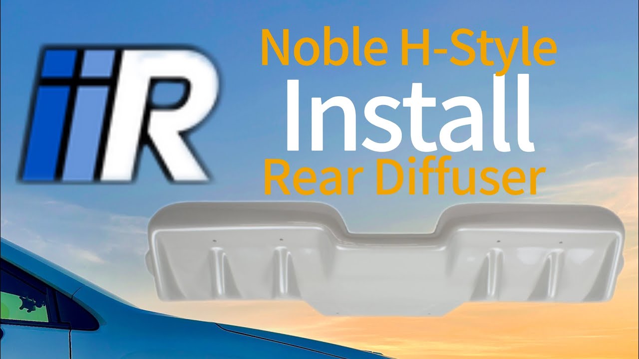 Install Video: Noble H-Style Rear Diffuser - 15-21 WRX & STi