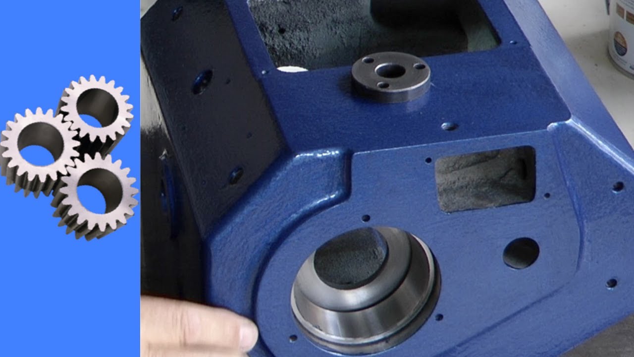 Ebay lathe Rebuilding the Headstock