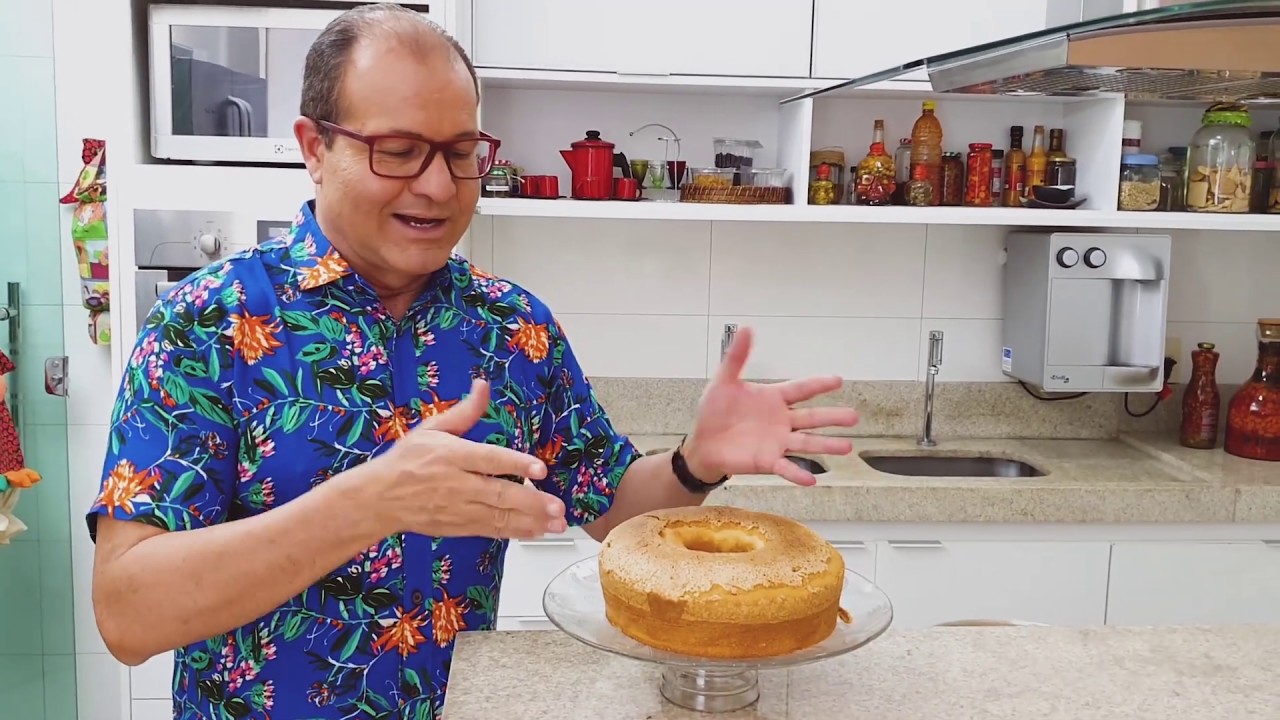 Bolo Brevidade SEM GLÚTEN | Na Cozinha com Oloares Ferreira
