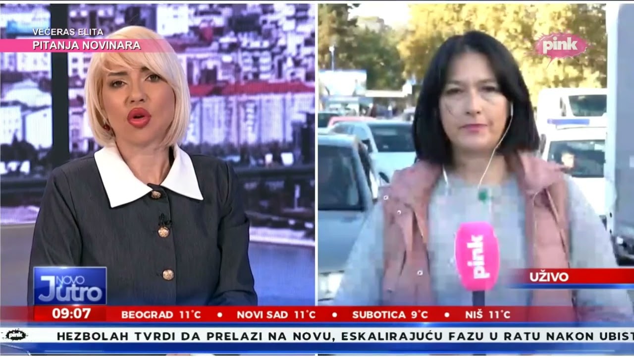 Pink TV - Novo jutro - Eksplozija u namenskoj industriji: U Slobodi povređene 4 osobe