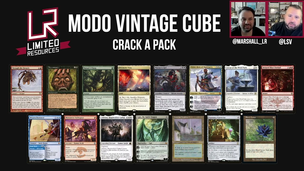 Limited Resources 740 – Vintage Cube Set Review: Red