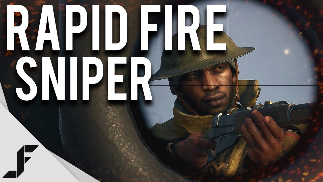 RAPID FIRE SNIPER - Battlefield 1