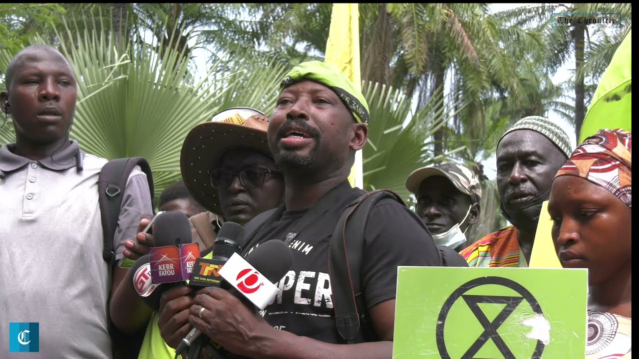 Gambian Environment activists wants Chinese to stop construction on wetlands near Palma Rima hotel.
