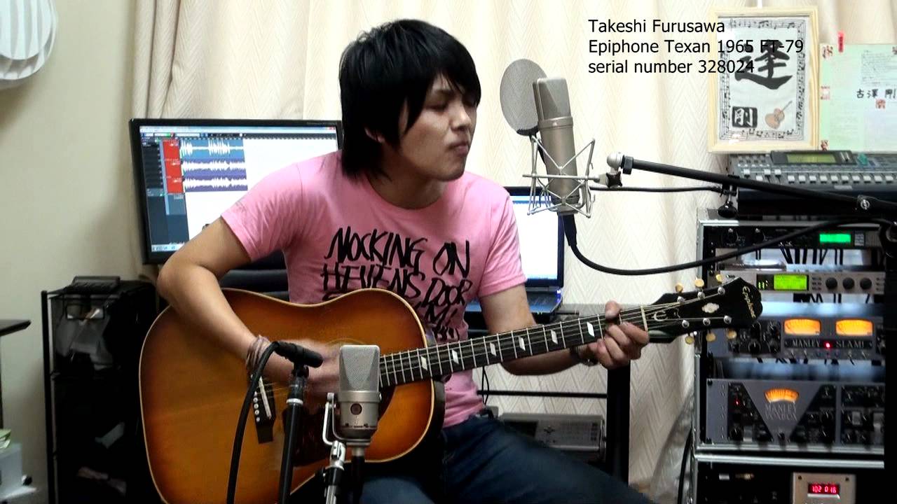 Get Back The Beatles Epiphone 1965 Texan FT-79N 古澤剛  エピフォン テキサン