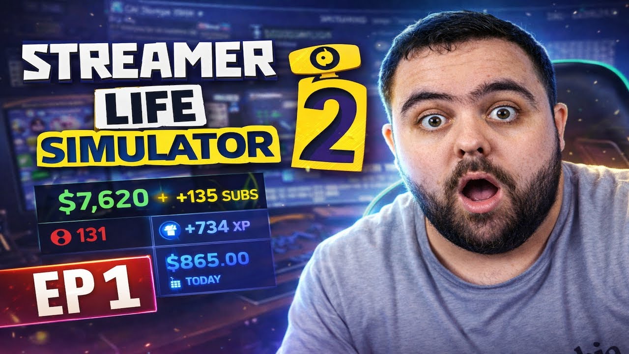 From Zero to Streamer Superstar! | Streamer Life 2 Simulator EP: 1