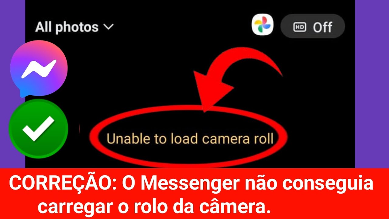 Como Corrigir o Problema de Carregamento do Rolo da Câmera no Messenger (2026) 