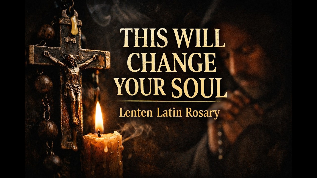 🔥 LENTEN GREGORIAN ROSARY IN LATIN | 1 Hour of Deep Prayer & Sacred Silence/🔥 TERÇO GREGORIANO