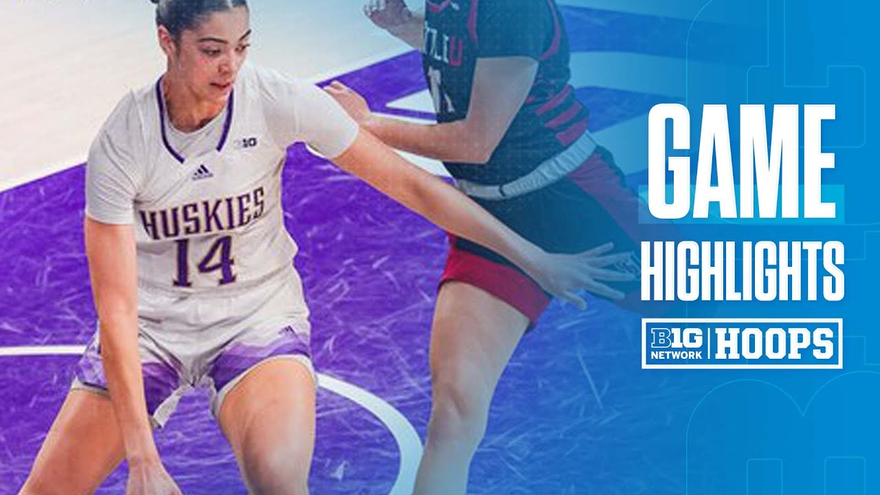 Seattle at Washington | HIGHLIGHTS | Big Ten Women's Basketball | 11/4/24