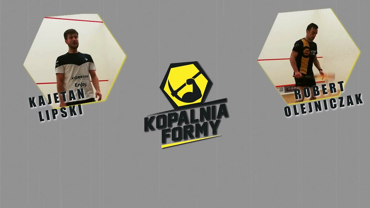Śląski Squash Open IV | vol. 3 Kopalnia Formy | B+ Lipski vs Olejniczak
