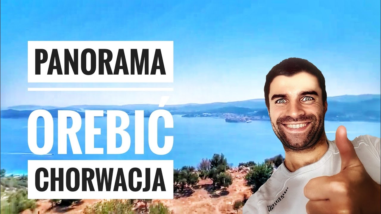Orebic Panorama punkt widokowy w Chorwacji