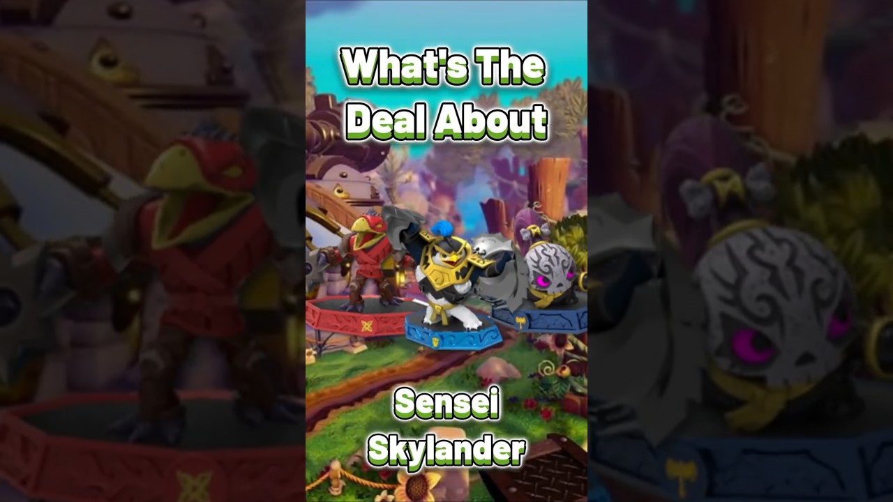 What's The Deal About Sensei's In Skylanders