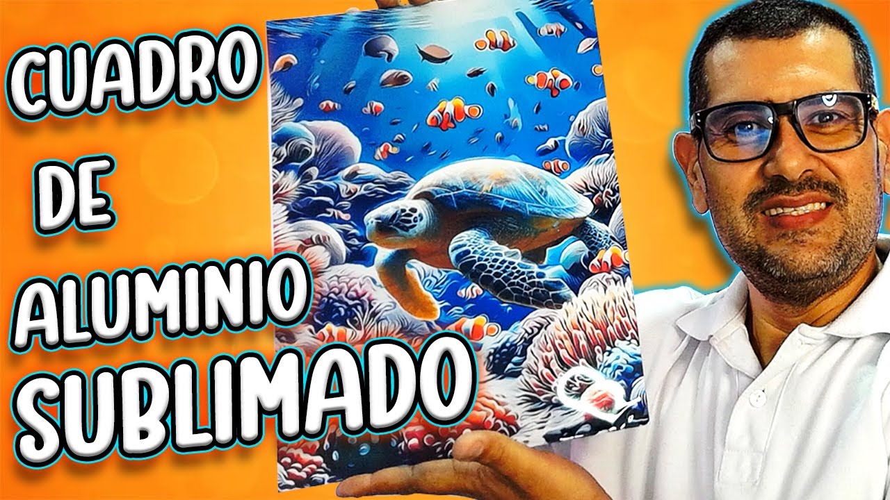 Diseño y Sublimación de una LAMINA de ALUMINIO
