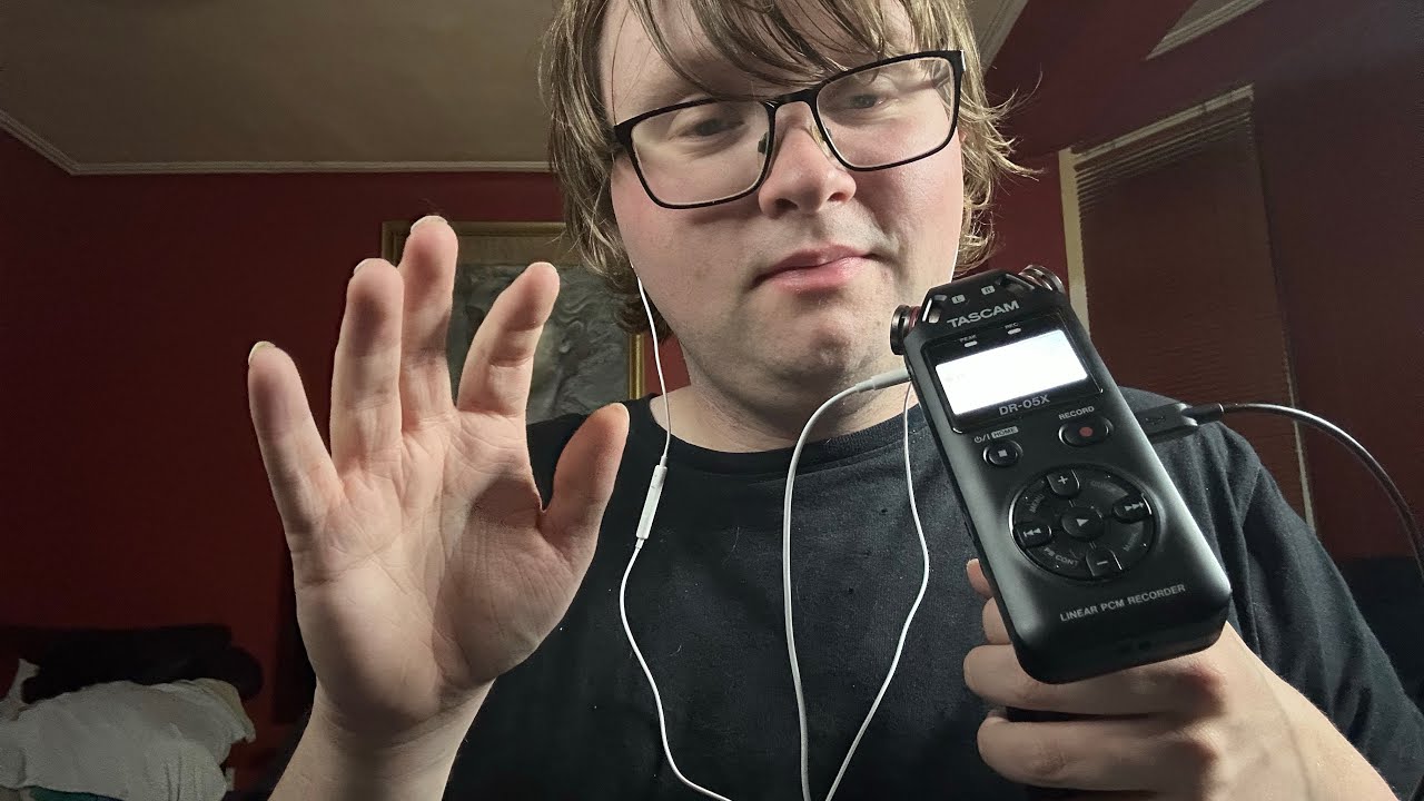 ASMR first mouth sound video ❤️