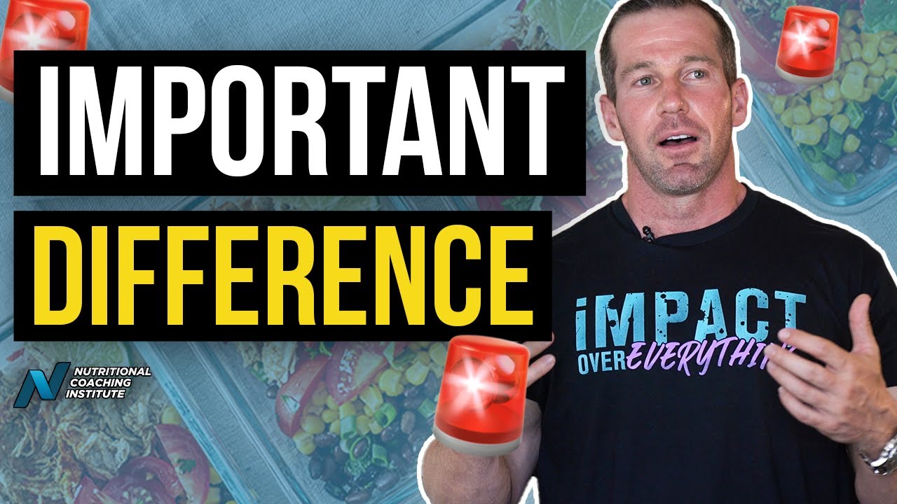 Nutriontist vs Nutrition Coach (MAJOR Difference) | Explained by Jason Phillips
