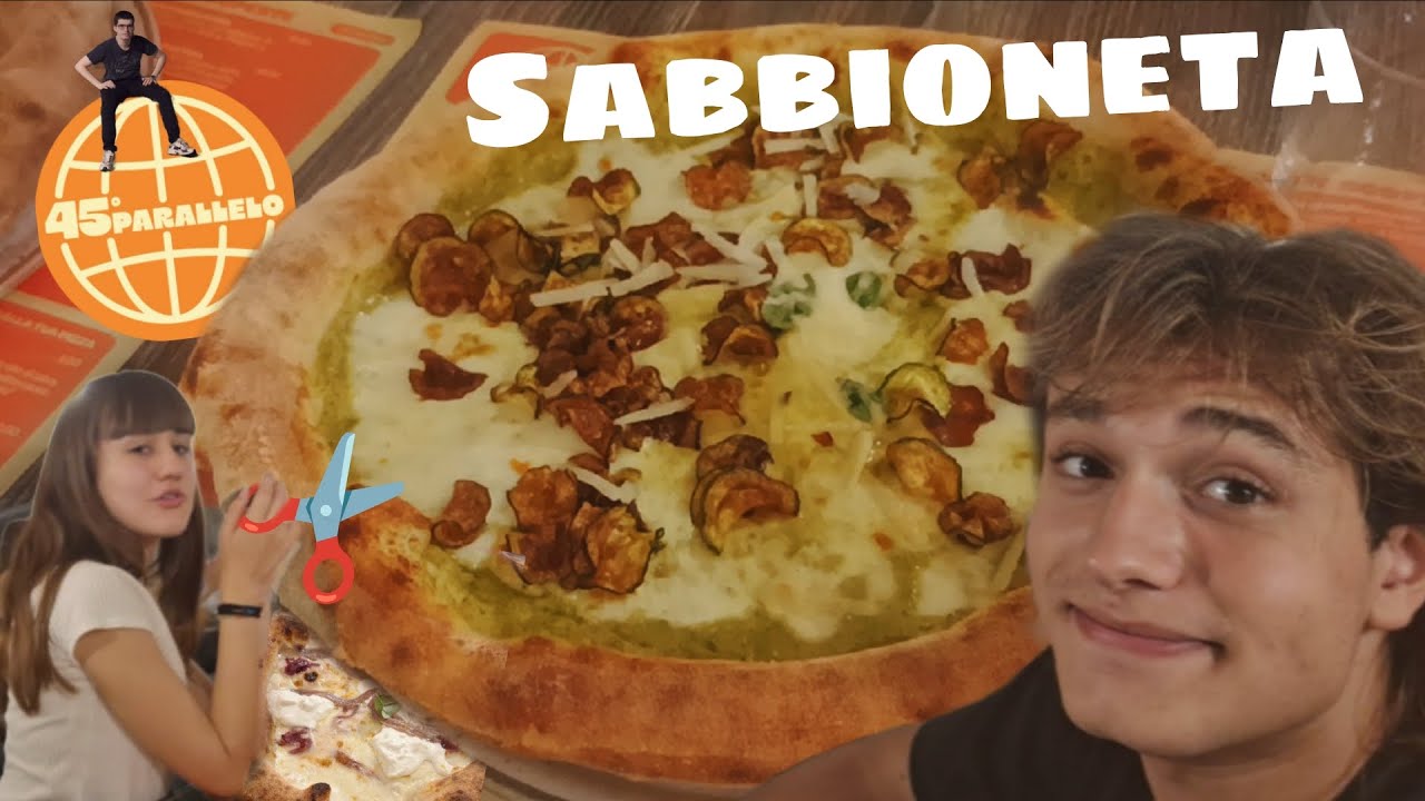 PIZZA CONTEMPORANEA a Sabbioneta 🍕✂️ 45º Parallelo 🌐 *BUONA O SCAM?* 🍟food