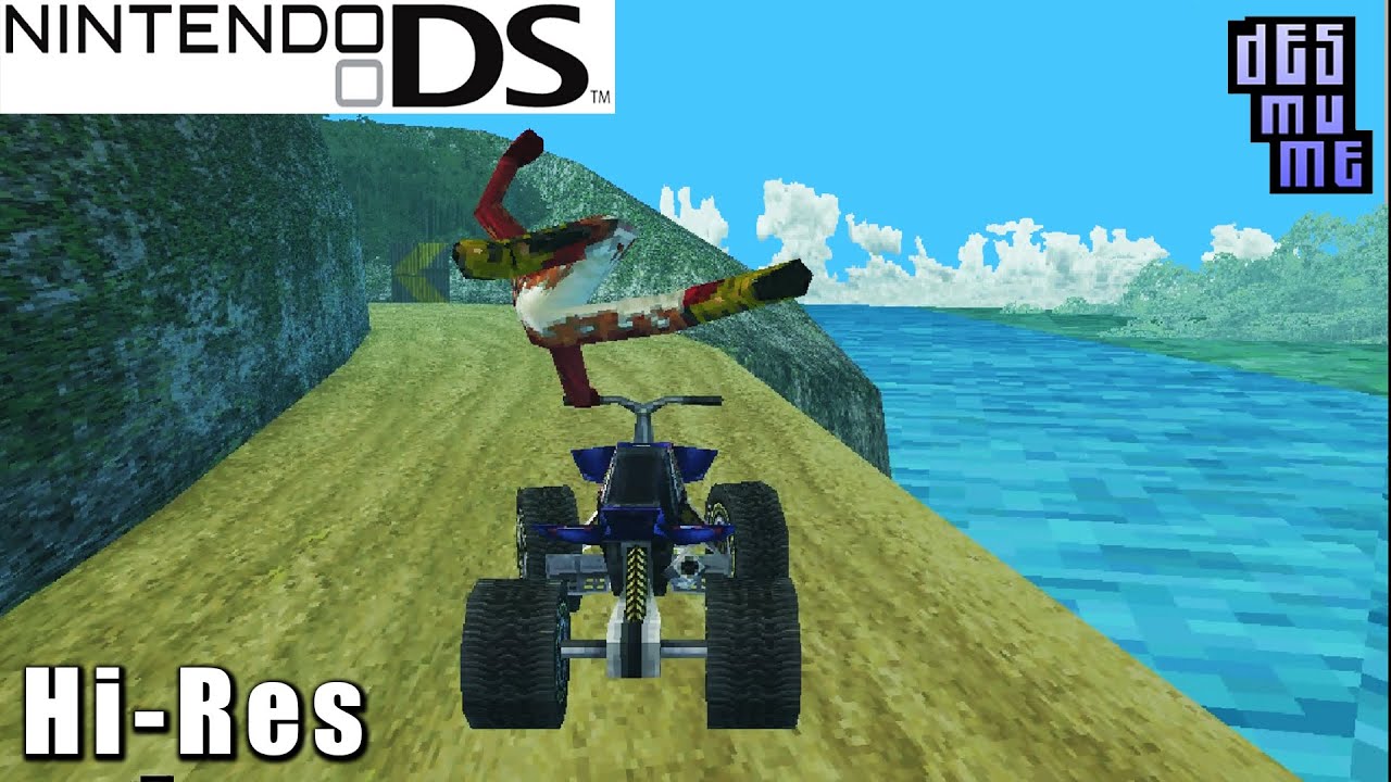 ATV Wild Ride - Nintendo DS Gameplay High Resolution (DeSmuME)