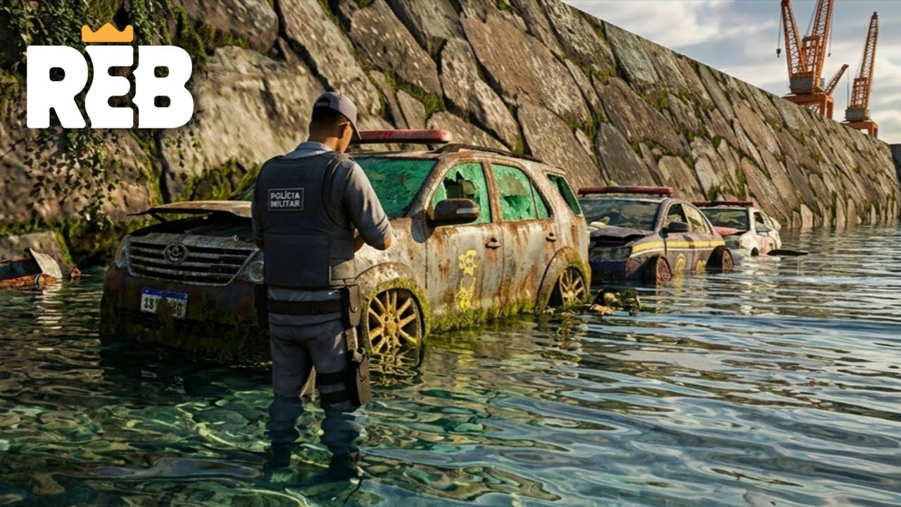 EM BUSCA DE 3 VIATURAS ABANDONADAS DENTRO DA ÁGUA😱|REBAIXADOS ELITE BRASIL 