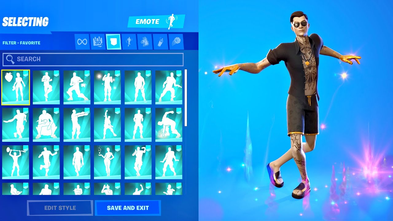 MIDSUMMER MIDAS doing All Fortnite TikTok Dance & Emotes! (The Macarena, Build Up, Socks, My World)