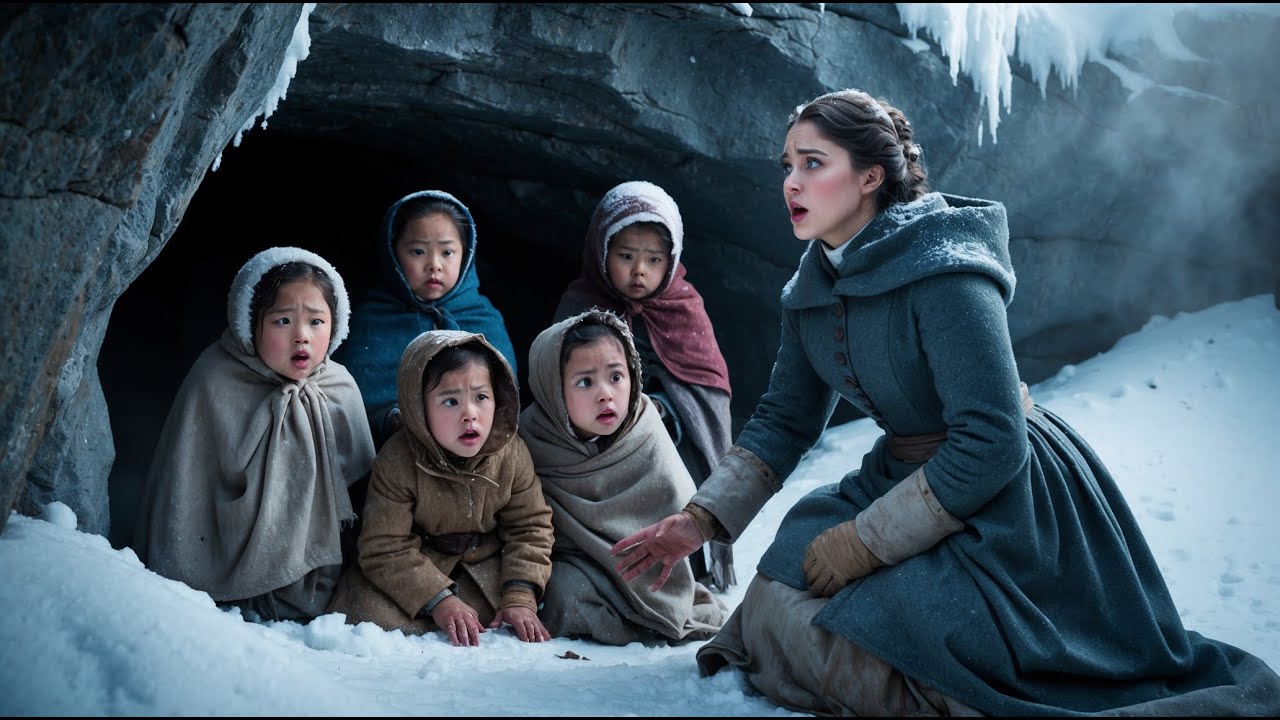 Mail-Order Bride Found 5 Starving Orphans in Winter Cave— She Rebuilt Their Lives From Nothing
